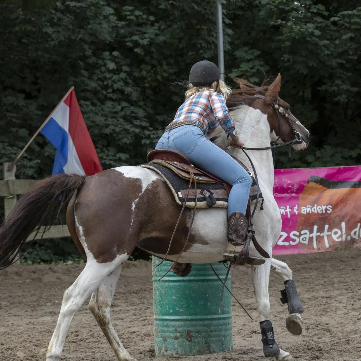 Jennifer beim Speed Rodeo